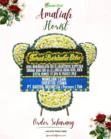 Papan Bunga Duka Gelangan